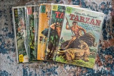 Edgar Rice Burroughs Tarzan #115 #117 #126 #127 Dell Comics Lot of 4 VG  picture