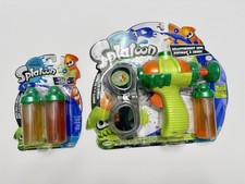 New Sealed 2017 Nintendo Splatoon Splattershot Mini Blaster Goggles 3 Refills picture