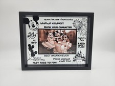 Disney Parks Best Vacation Ever Quotes Black Clear  4