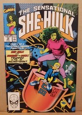 SENSATIONAL SHE-HULK #14 (VF) BRIAN BOLLAND COVER PROMO RARE (COVER ONLY) 1990 picture