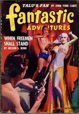 Fantastic Adventures Pulp, Talu's Fan++ Vol. 4, #11, Nov 1942, VF+ picture