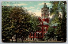 Vintage Postcard OH Norwalk High School Divided Back ~7972 picture