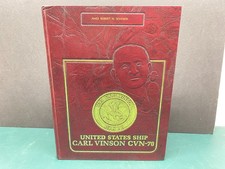 Vintage USS Carl Vinson CVN-70 Cruise Book Deployment 1990 Log Vol. VI. picture