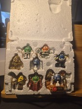 M&M’s Star Wars Character Advertising Ornament Set M-Pire set of 8 mini size picture