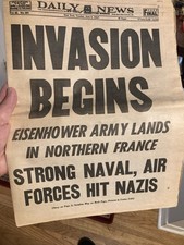 Daily News June 6 1944 Newspaper 