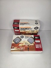 8 Pack Sylvania 60W Soft White Double Life A19 Light Bulbs New Sealed picture