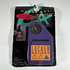 Vintage 1991 Class Act Locker Mailbox Love Letter Secret Admirer Toy picture