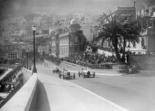 View of the race in Monaco in April 1934 Old Historic Photo 1 picture