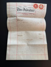 1892 Victorian London Mortgage Indenture – Five Battersea Houses on Glycena Road picture