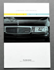 ORIGINAL 1994 LINCOLN CONTINENTAL SALES BROCHURE ~ 26 PAGES ~ 8.5