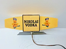 Vintage (1970's) NIKOLAI VODKA Cash Register Topper/Lighted Display picture