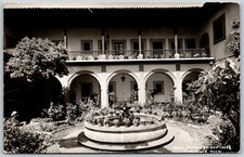 RPPC Patzcuaro Mexico Hotel Posada de Don Vasco Real Photo VINTAGE Postcard picture