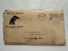 1906-1910 COCKFIGHTING Archive GEORGE W MEANS, Sturzel, Gamecock Photo, Letters picture