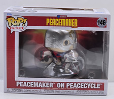 Funko POP Ride:  Peacemaker on Peacecycle DC  #146 picture