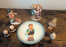 Vintage Goebel Hummel Figurines Schmid Berta Hummel Plate Mix Lot picture