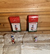 Vintage 1998 Hallmark Mickey Express Mickey And Minnie 2 Box Lot picture