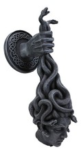 Ebros Greek Mythology Severed Head of Goddess Medusa with Snake Hairs Hanging... picture