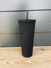 Starbucks Matte Black Studded Tumbler Venti 24oz Cold Cup picture
