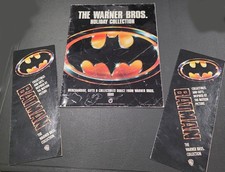 Vintage 1989 Batman Movie Warner Bros Holiday Catalog & Order Form Inserts Lot picture