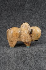 Buffalo Zuni Fetish Carving - Freddie Leekya picture