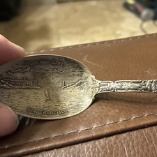 Antique 1904 St Louis World’s Fair Sterling Silver Souvenir Spoon Monogram picture