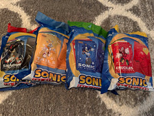 Sonic Sonic the Hedgehog Trading Card Packs Sealed Lot 4 (5 Cards each) 2026 picture