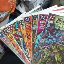 DC Comics Extreme Justice 1995 Lot 0, 2, 3, 4, 5, 7 NM or Better Lot picture