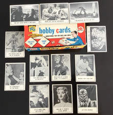 1966 Topps Monster Laffs 12 Mint Unopened Cello Movie Packs Plus Original Box picture