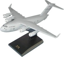 USAF Boeing C-17 Globemaster Transport Desk Top Display Model 1/164 SC Airplane picture