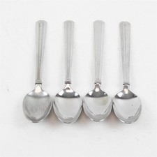 Lot of 4 Pfaltzgraff Radiants Stainless Steel 6