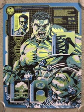 The Incredible Hulk Avengers Disney Art Print Poster Movie Mondo Anthony Petrie picture