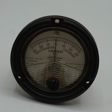 Phaostron Ruggedized Model MR26W118 DC Amperes Meter Charge Discharge picture
