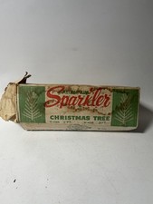 Star Band The Sparkler Pom-Pom Aluminum Christmas Tree 3' Foot W Box NOS picture