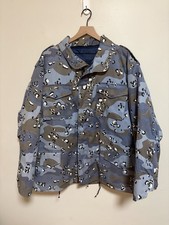 Blue Chocolate Chip Iraqi Parka With Liner Men’s Size Large/XL picture