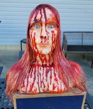 Carrie White 1:1 Scale Bust Horror Movie Statue Prop Head No Mask Stephen King picture