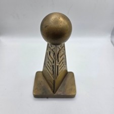 Banthrico Citizens Bank Flint Michigan Weather Ball Advertising Coin Bank picture