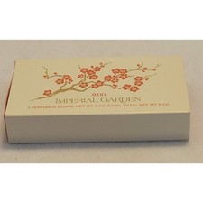 VTG Avon Imperial Garden 1970s Collectible Vanity Soap Display Set w/ Box picture