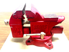 Sears 391.5163 Swivel Base 4.5” Bench Vise w/ Anvil, Pipe Jaws Heavy Duty Japan picture