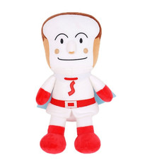 Anpanman Official Plush Doll Series : Shokupanman SD 36cm Soft picture