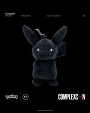 Fragment x Pokemon Pikachu Mascot Plush Key Chain Complexcon 2026 Exclusive picture