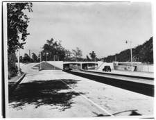 Arroyo Seco Parkway between Los Angeles and Pasadena California Old Photo picture