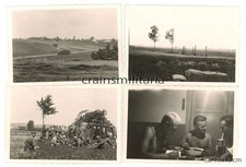 10x Genuine Photo advance in Ukraine 1941 Dniepropetrovsk Dubno passenger car Biala Zerkov picture