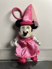 Disney Parks Princess Minnie Mouse Pink Dress Key Chain Bag Charm Retired picture