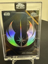 2024 Topps Chrome Black Star Wars Galactic Factions Jedi Order GI-5 32/50 Insert picture