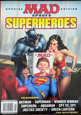 Mad Magazine Spoofs Superheroes Special Edition Magazine picture