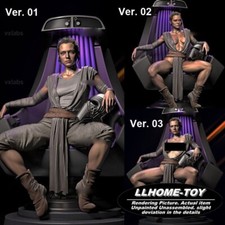 1/6 31cm Rey 3D Printing Figure Model Kit Unpainted Unassembled GK gift picture