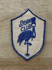 Stork Club Patch Vintage 1950s NYC Manhattan Bar Nightclub Celebrity Rare picture