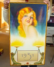 1931 Pinup Calendar (Westinghouse Bulbs) 31