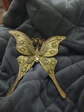 brass butterfly home decor picture