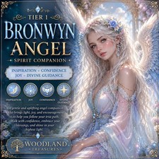 Tier 1 Bronwyn Angel Spirit Companion 🪽🤍Inspiration • Confidence • Joy • Div picture